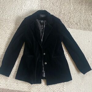 Black Velvet Blazer - Goth Killstar - Like New